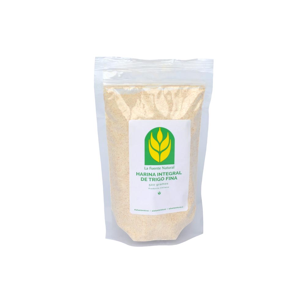 Harina Integral Trigo fina 500g