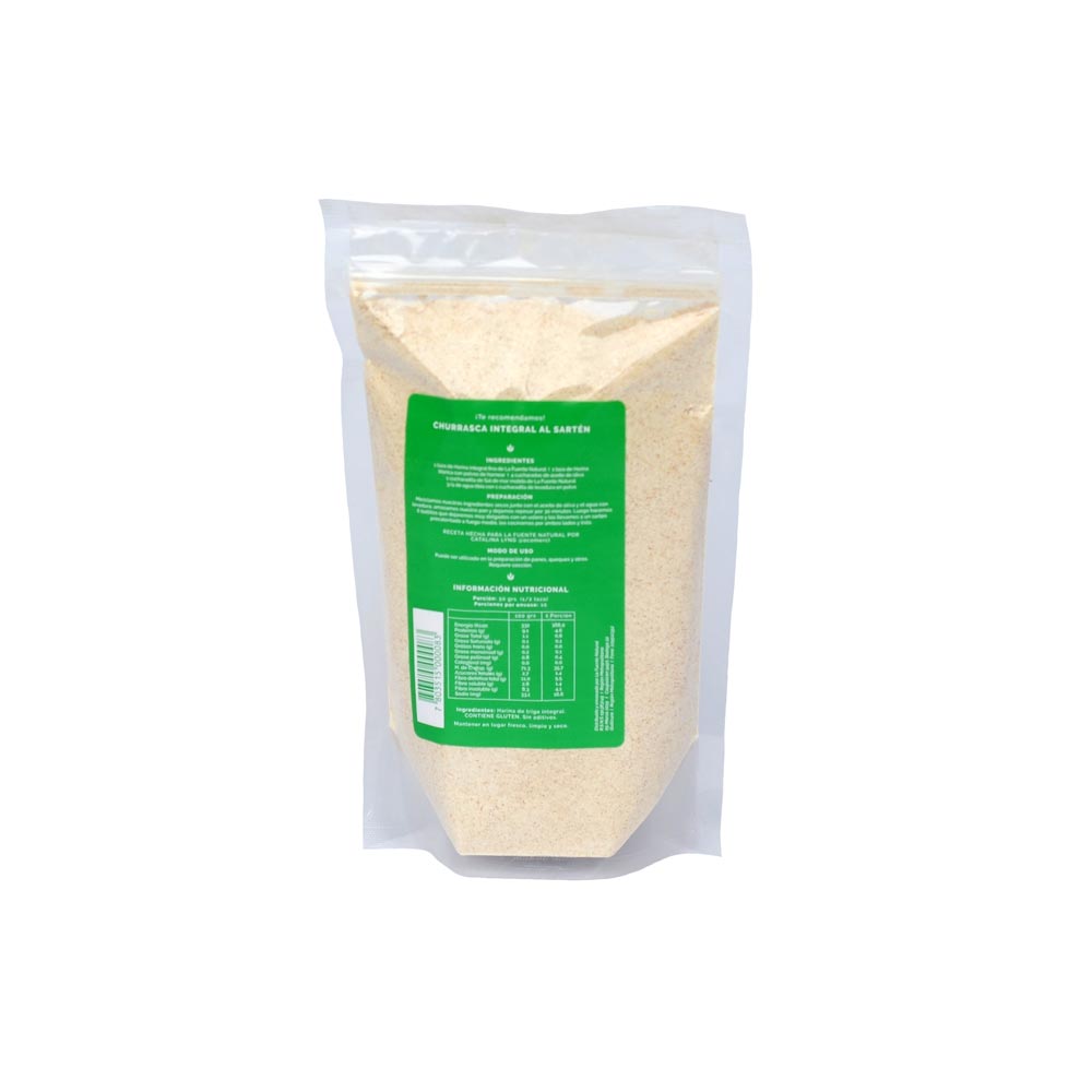 Harina Integral Trigo fina 500g