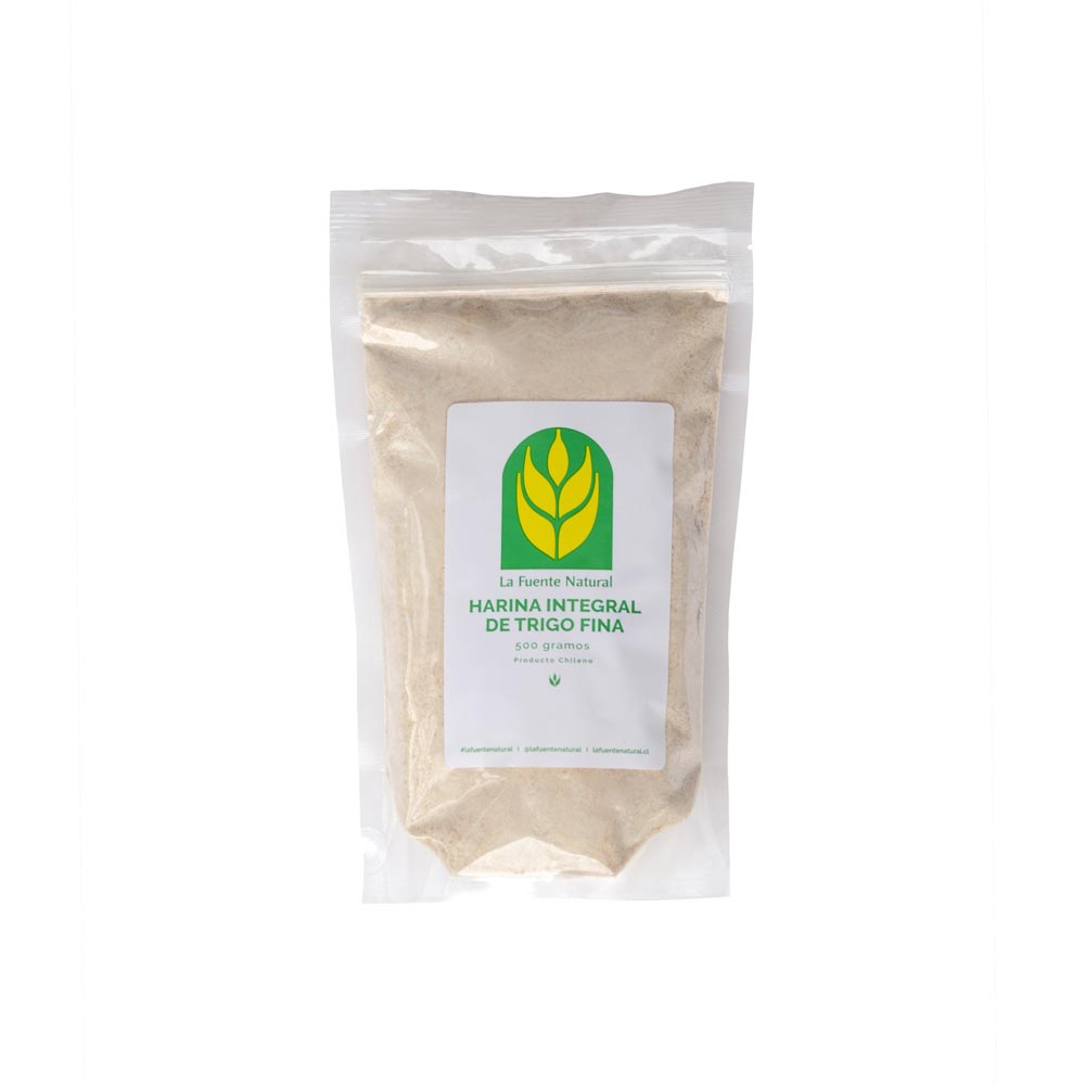 Harina Integral Trigo fina 500g