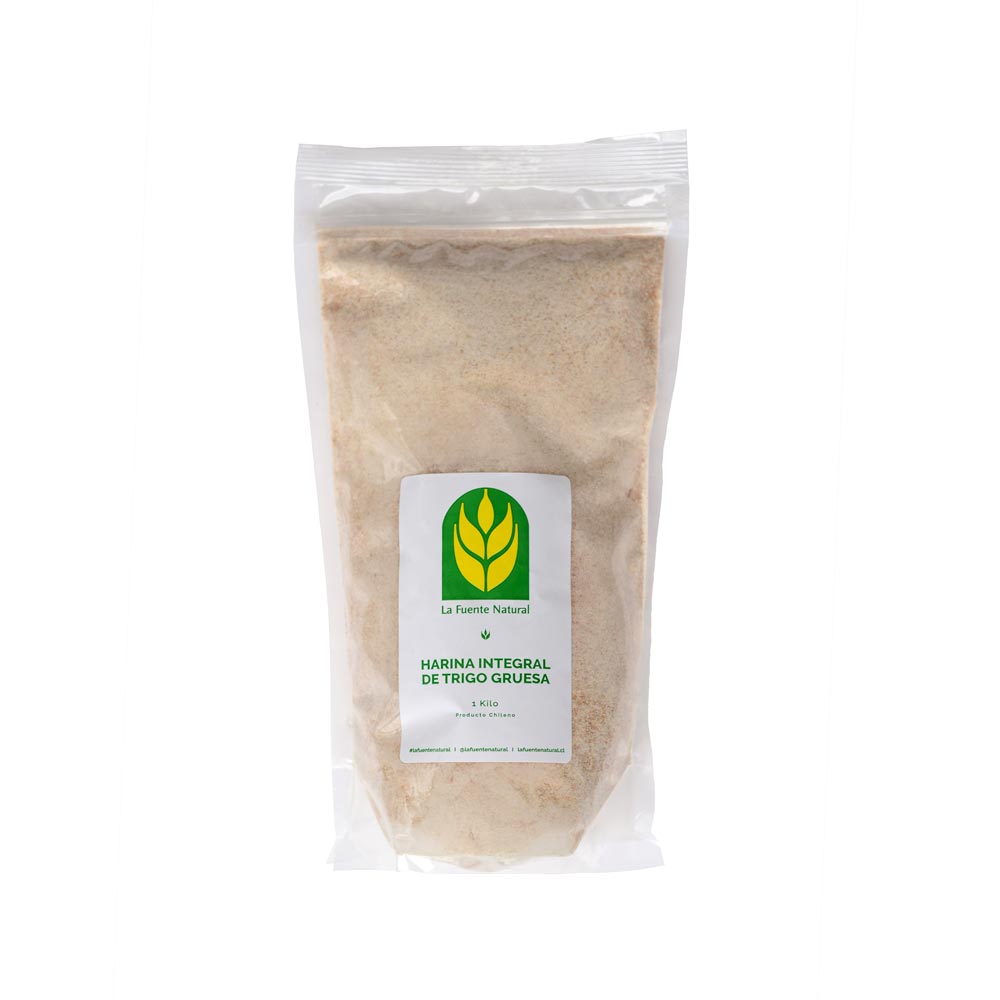 Harina Integral Trigo gruesa 1Kg