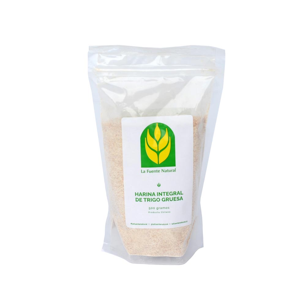 Harina Integral Trigo gruesa 500g
